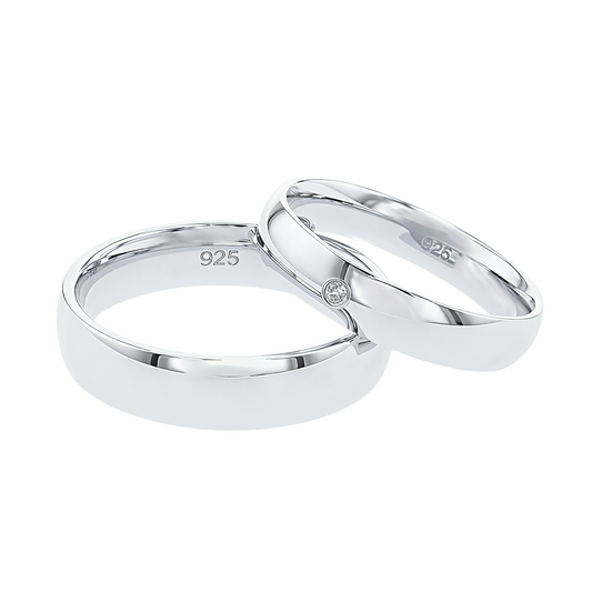 Alliances Glamoré Bagues Êclat d'Argent